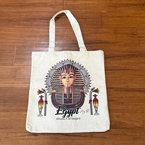 Hand made Egypt Themed Tote Bag 💼
